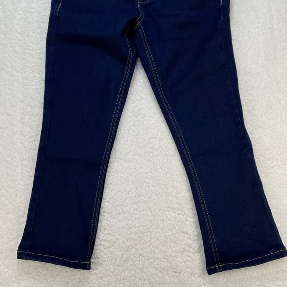 Hydraulic Jeans Juniors Sz 1 Blue Lola Curvy Capri Denim Low Rise 25x19 - Picture 3 of 11